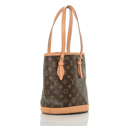 Louis Vuitton Monogram Petit Bucket 23 3 of 11