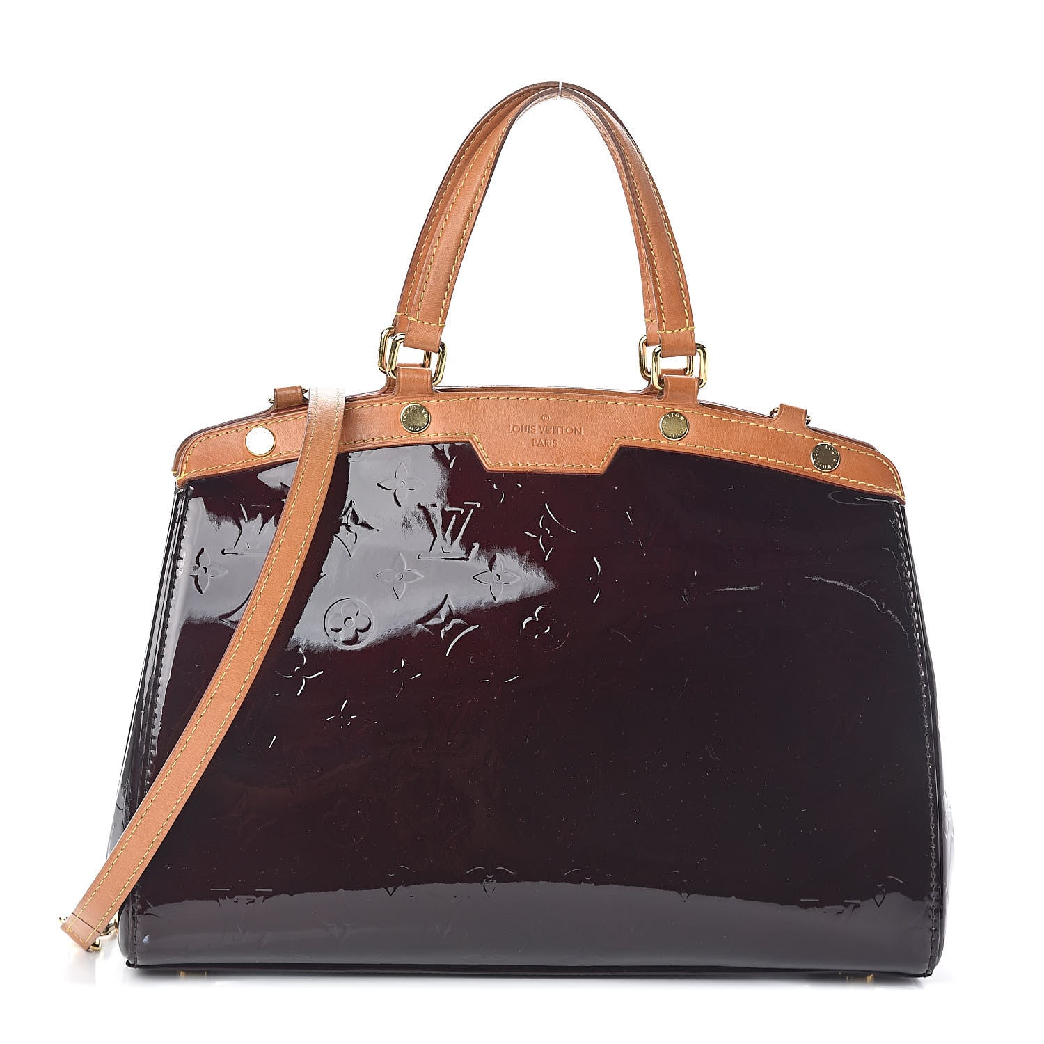 Louis Vuitton Vernis Brea MM Amarante 1 of 11