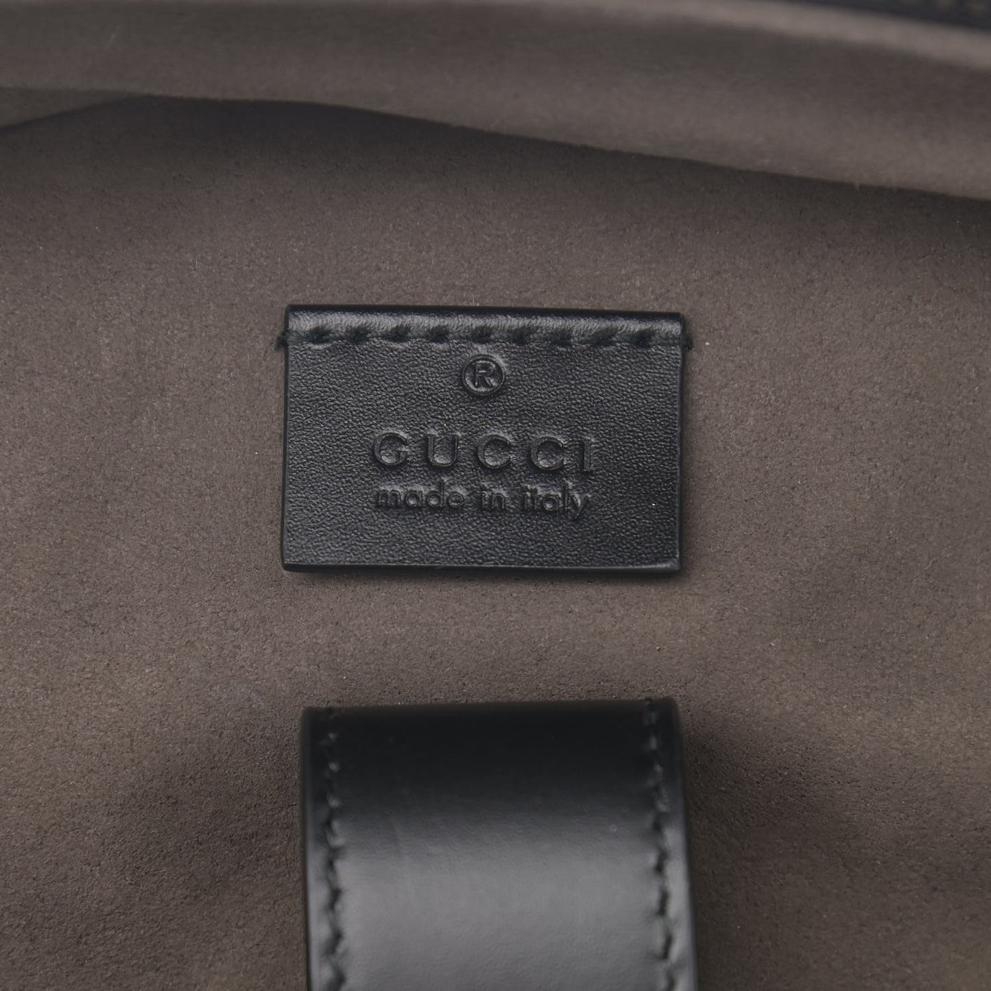 Guccissima Signature Day Backpack Black