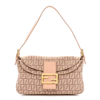 Fendi Zucchino Vitello Mini Mama Baguette Cipria 1 of 17
