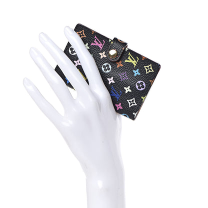 Louis Vuitton Monogram Multicolor Carnet de Bal Mini Agenda Cover Black 2 of 7