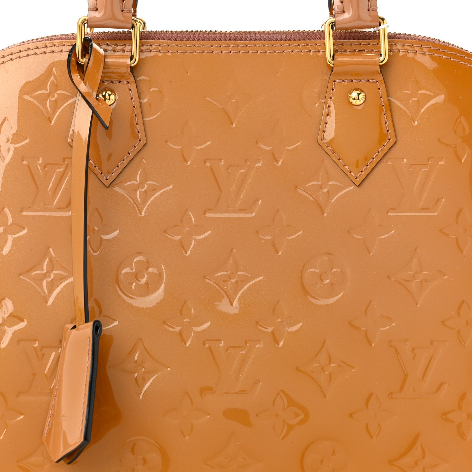 Louis Vuitton Vernis Alma PM Rose Velours 8 of 11