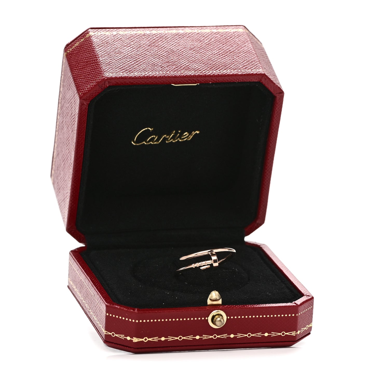 18K Pink Gold Small Juste Un Clou Ring 60 9