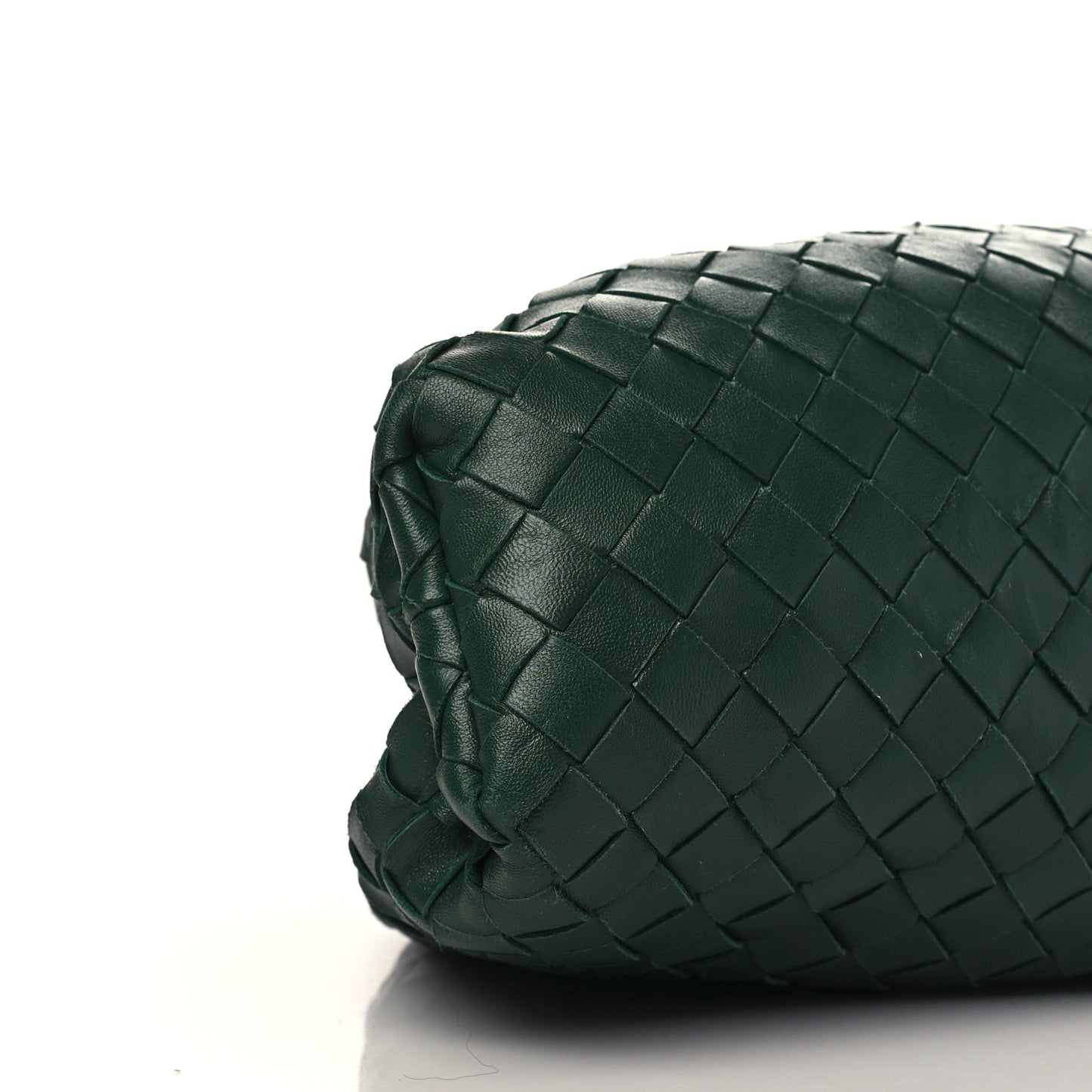 Nappa Maxi Intreccio The Pouch Oversized Clutch Raintree