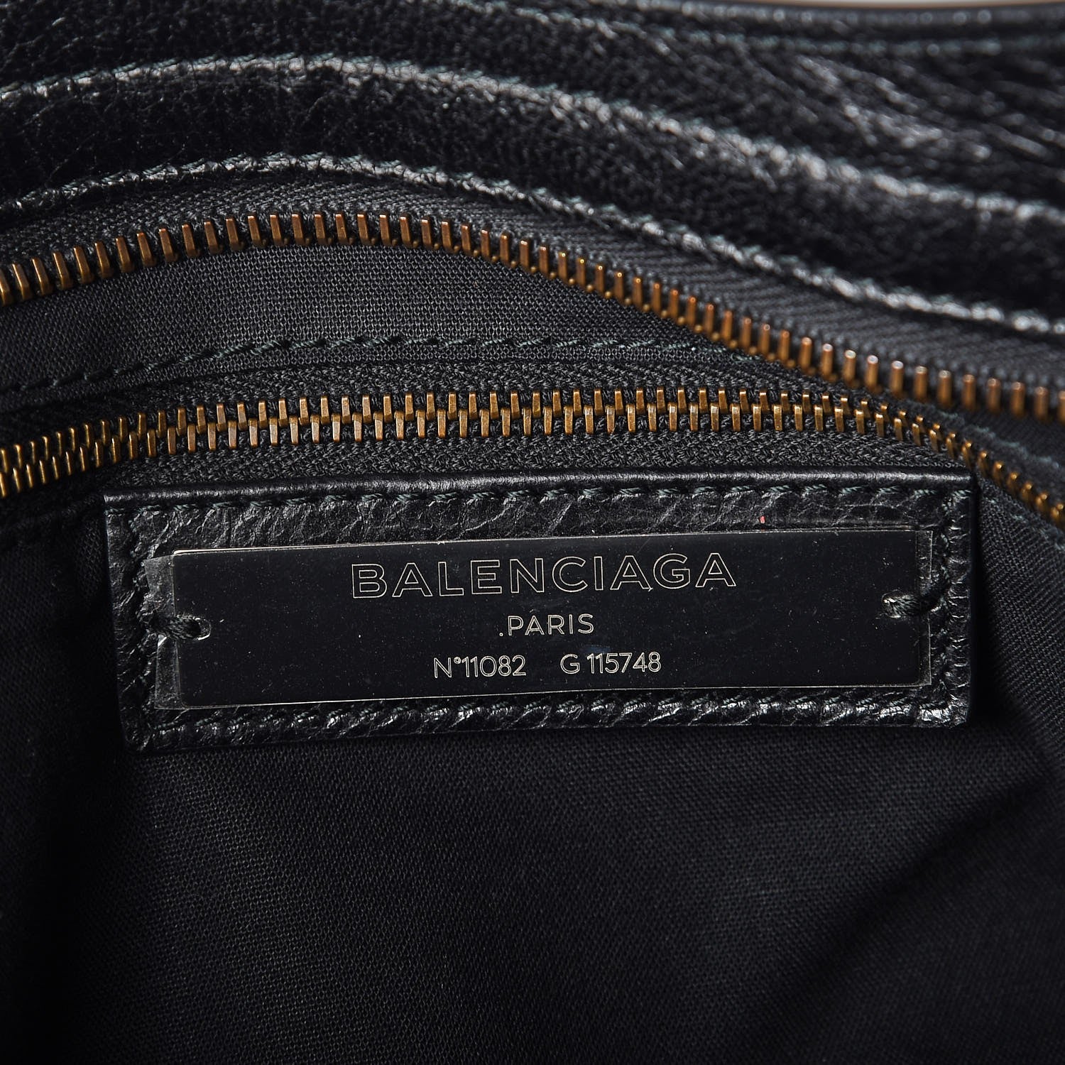 Balenciaga Agneau Classic Hardware City Black 6 of 7
