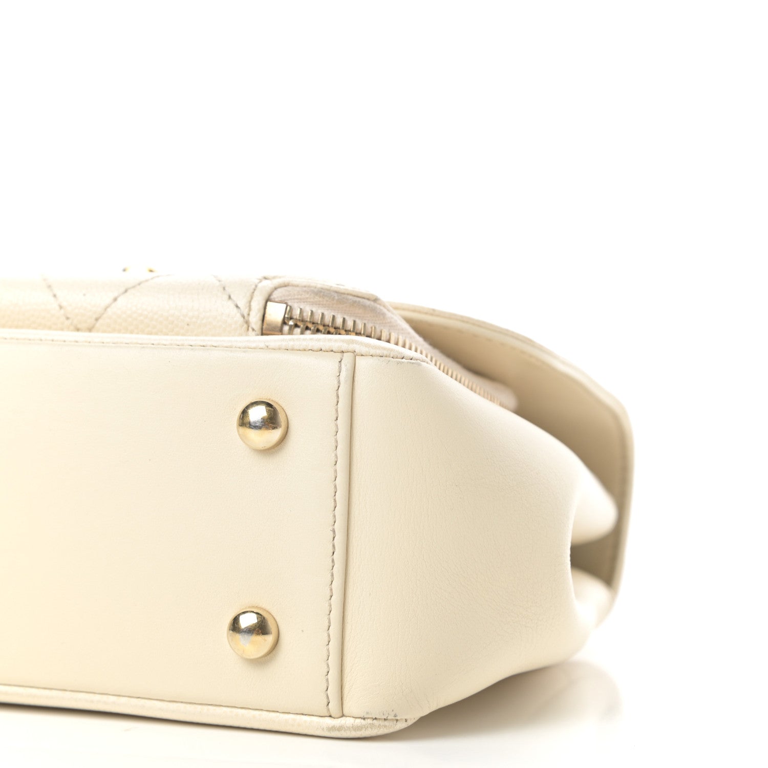 Chanel Caviar Quilted Small Business Affinity Flap White 8 of 9