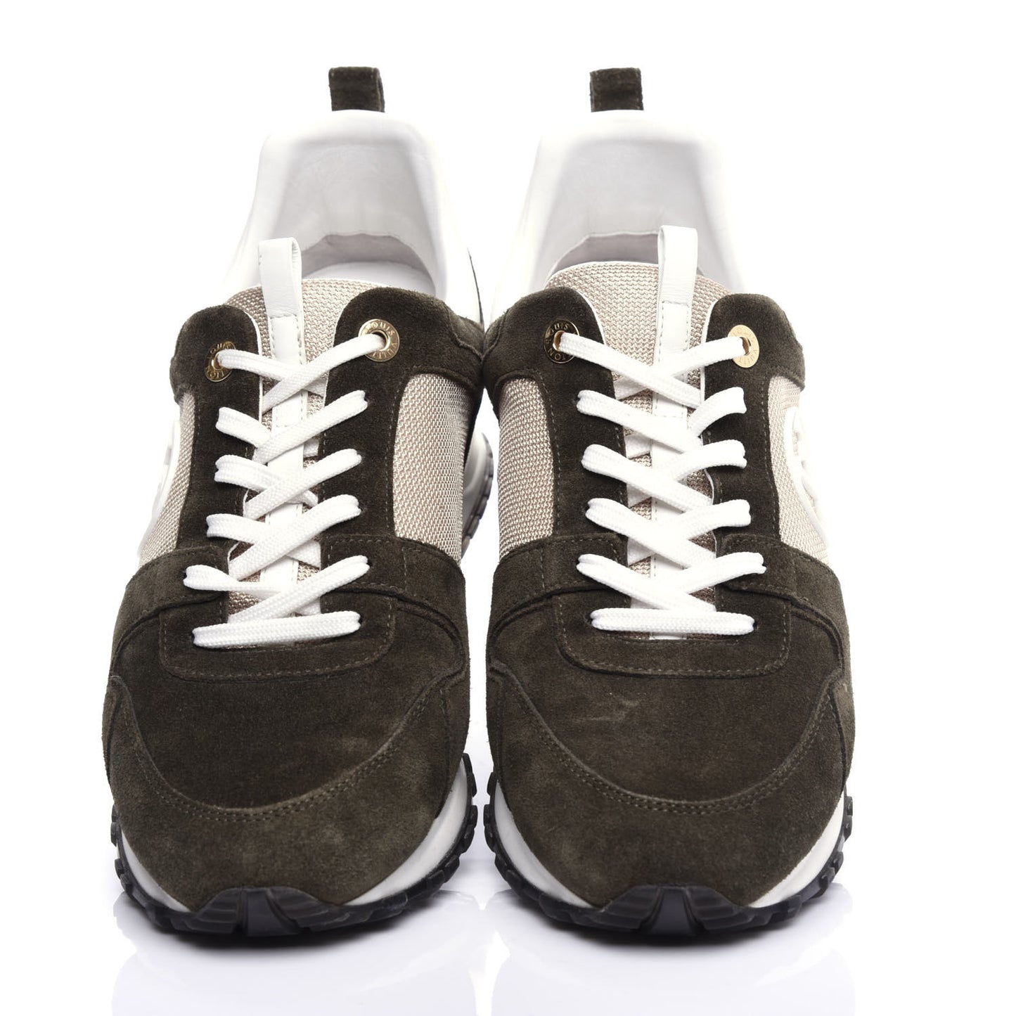 Calfskin Suede Run Away Sneakers 41