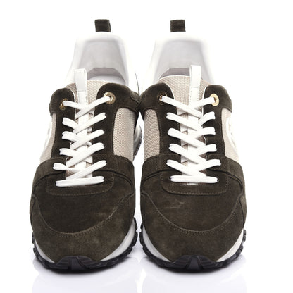 Louis Vuitton Calfskin Suede Run Away Sneakers 41 5 of 9
