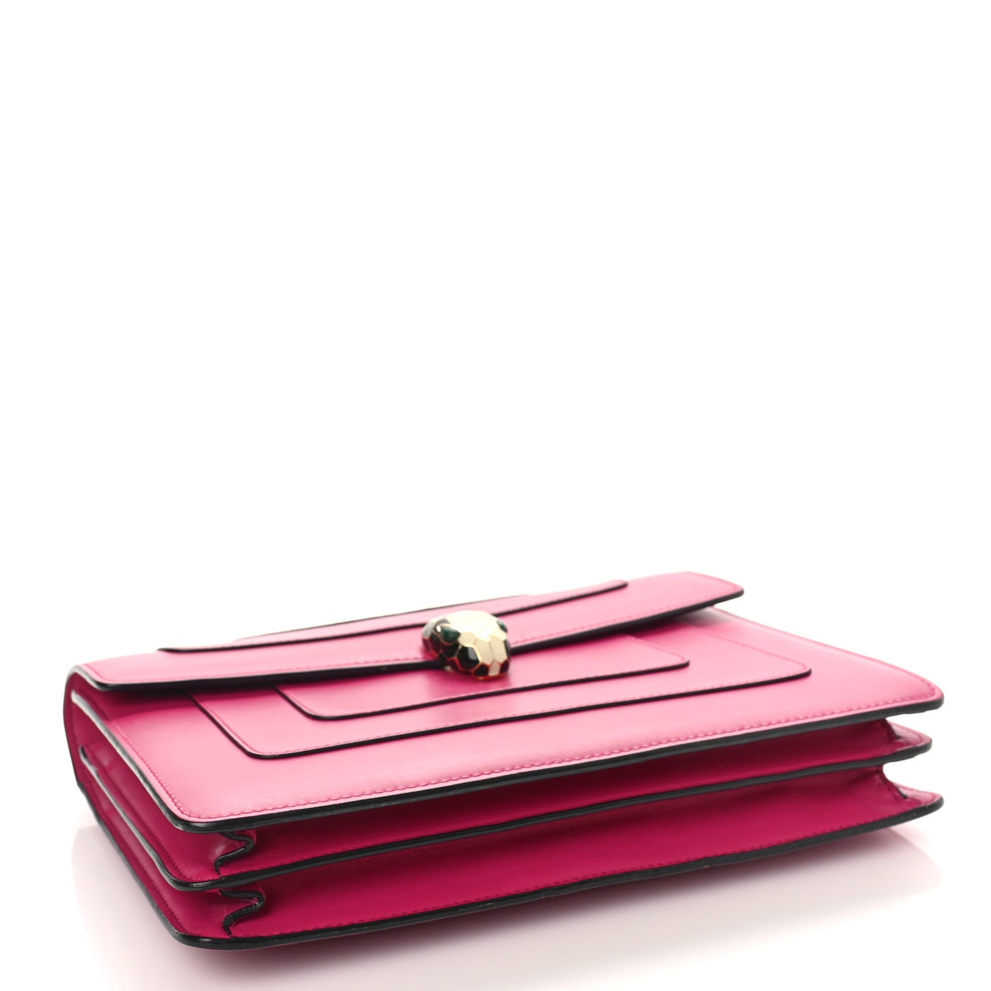 Calfskin Serpenti Forever Shoulder Bag Pink