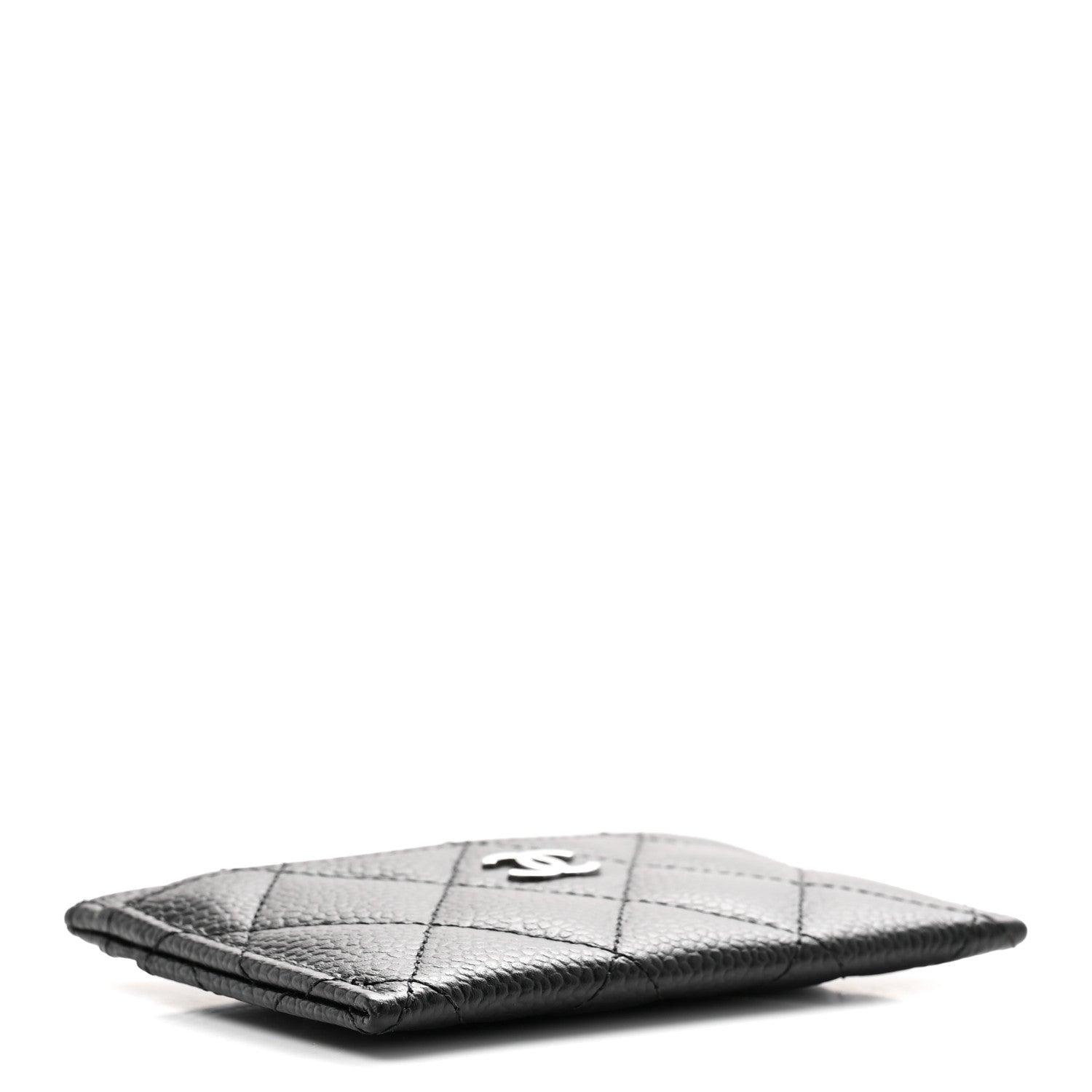 Chanel Caviar Quilted Card Holder Black 9 of 20
