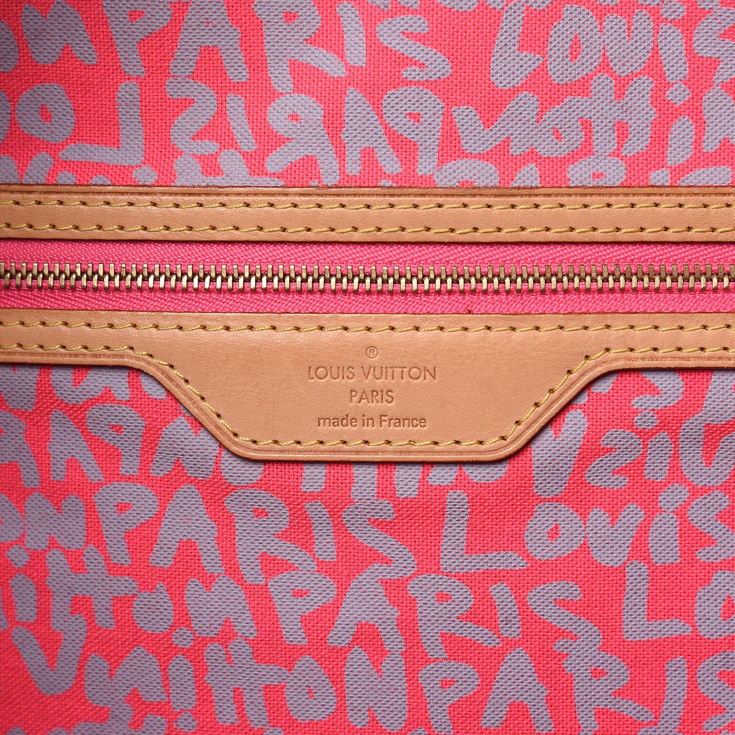 Monogram Graffiti Neverfull GM Fuchsia