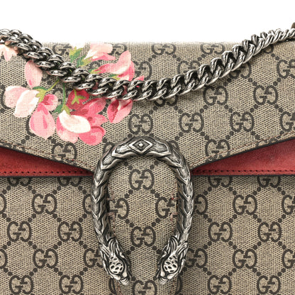 Gucci GG Supreme Monogram Blooms Small Dionysus Shoulder Bag Beige Multicolor Dry Rose 8 of 10
