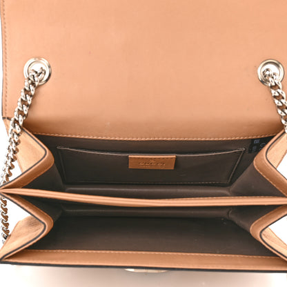 Gucci Suede Crystal Small Interlocking G Shoulder Bag Taupe 5 of 14