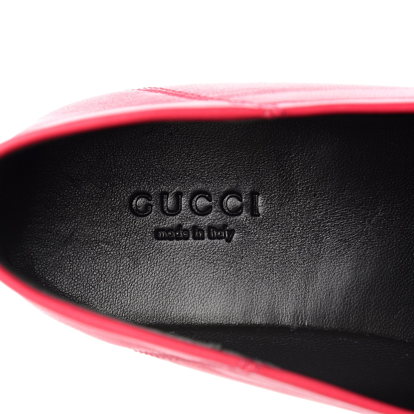 Lambskin Womens Brixton Horsebit Loafers 36 Hot Pink