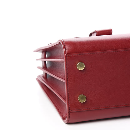 Saint Laurent Calfskin Baby Sac De Jour Red 7 of 9