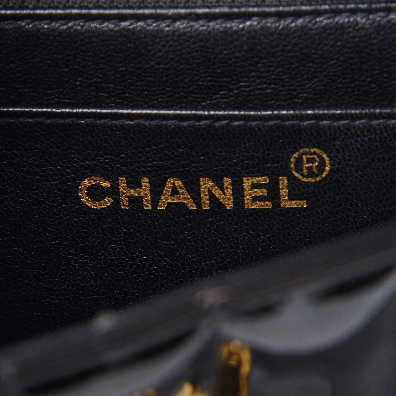 Chanel Patent Vertical Quilted Medium Single Flap Black 10 of 13