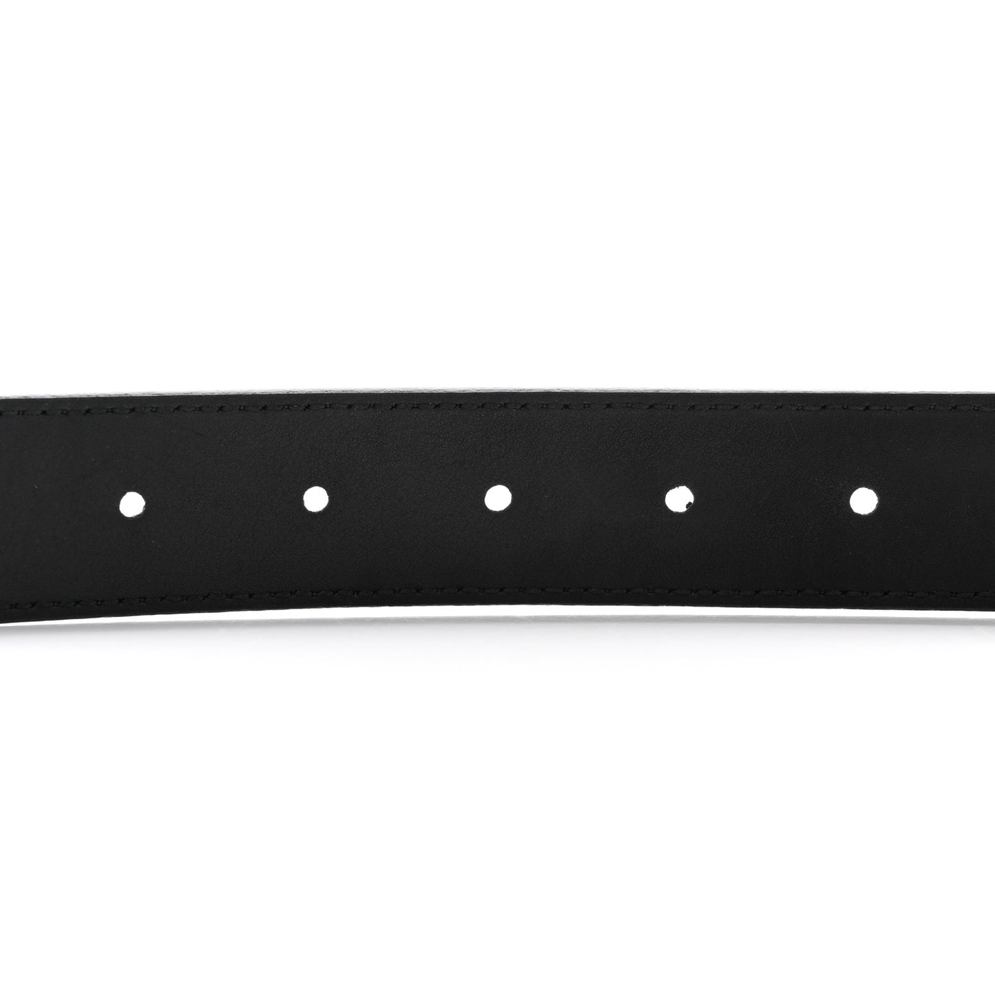 Moon Calfskin Double G 30mm Belt 75 30 Black