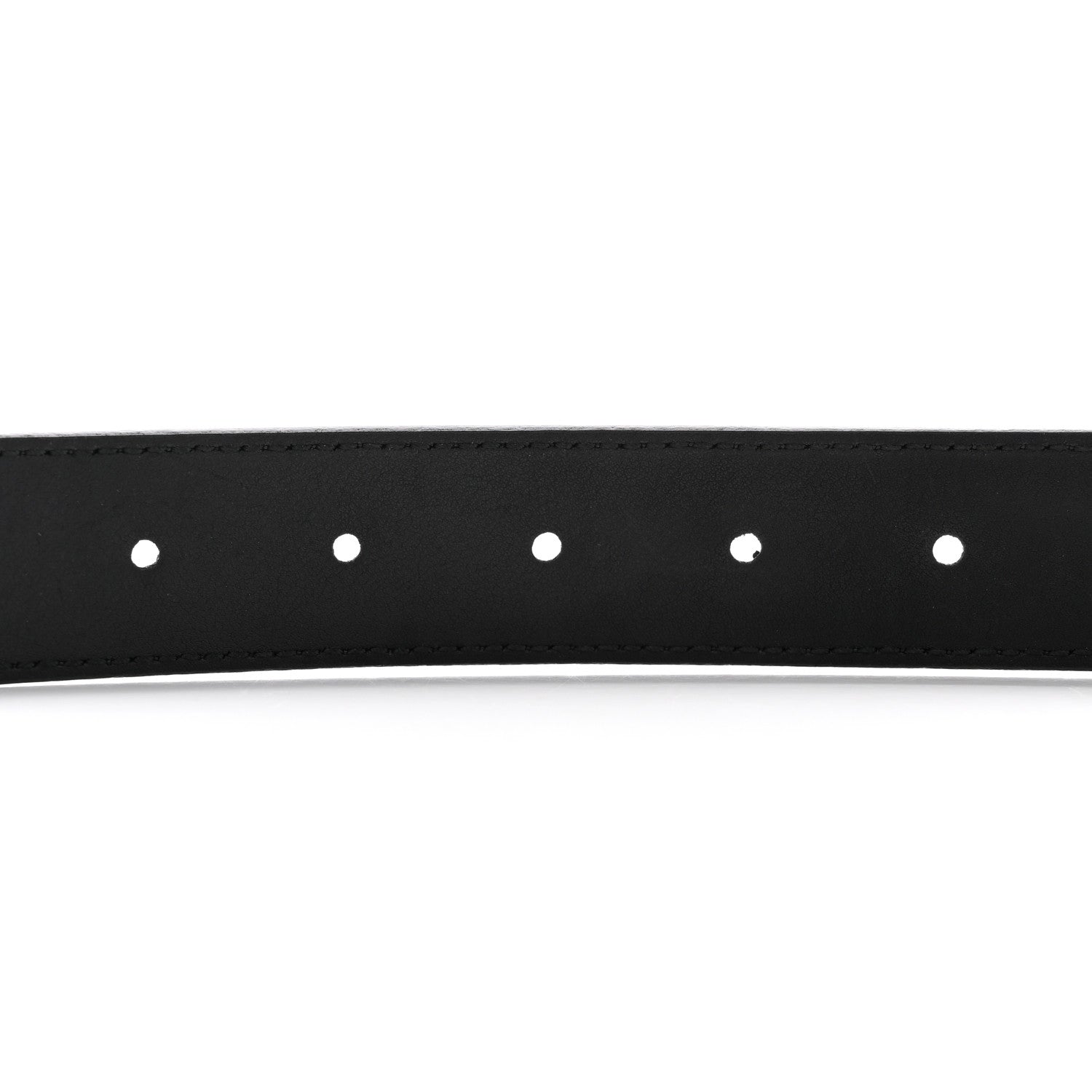 Gucci Moon Calfskin Double G 30mm Belt 75 30 Black 3 of 5