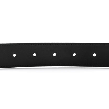 Gucci Moon Calfskin Double G 30mm Belt 75 30 Black 3 of 5