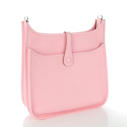 Hermes Taurillon Clemence Evelyne III PM Rose Sakura 3 of 7