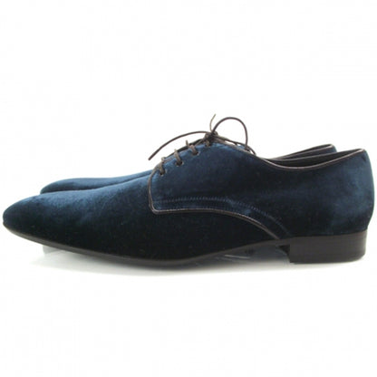 FASHIONPHILE SALVATOREFERRAGAMOVelvetMensShoes8.5DBlue 2 of 8