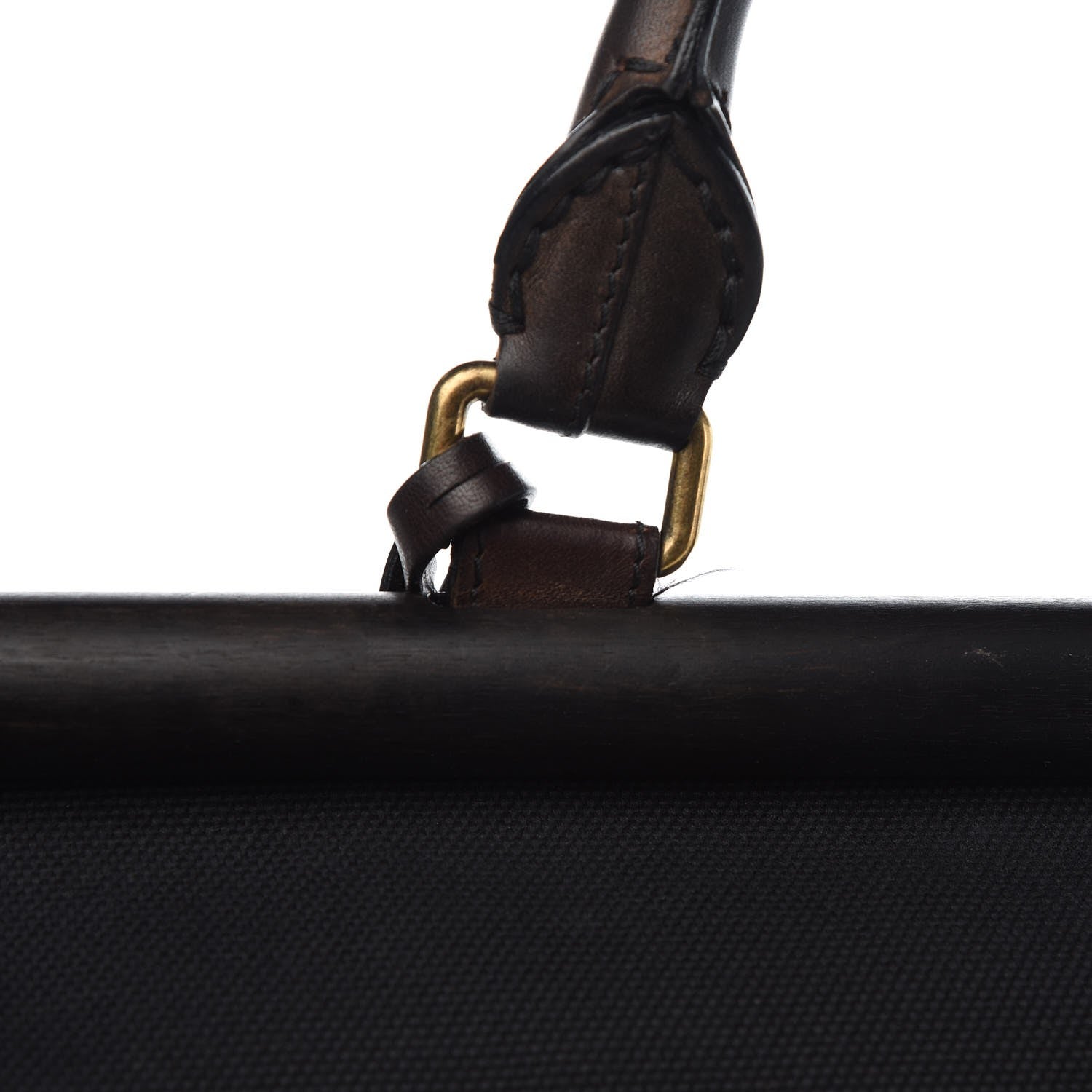 Burberry Prorsum Canvas Gladstone Briefcase Black 10 of 14