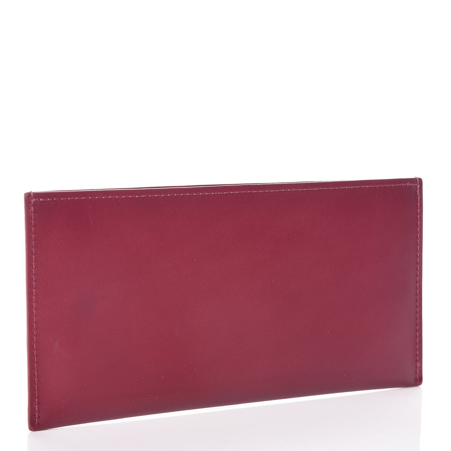Calfskin Felicie Card Holder Insert Magenta