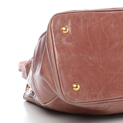 Prada Vitello Shine Shopping Satchel Antico 8 of 10