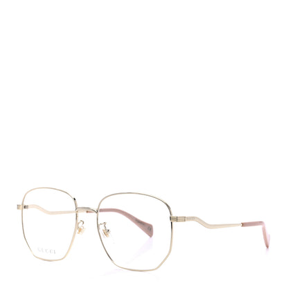 Gucci Metal Eyeglasses GG09730 Gold Pink 1 of 7