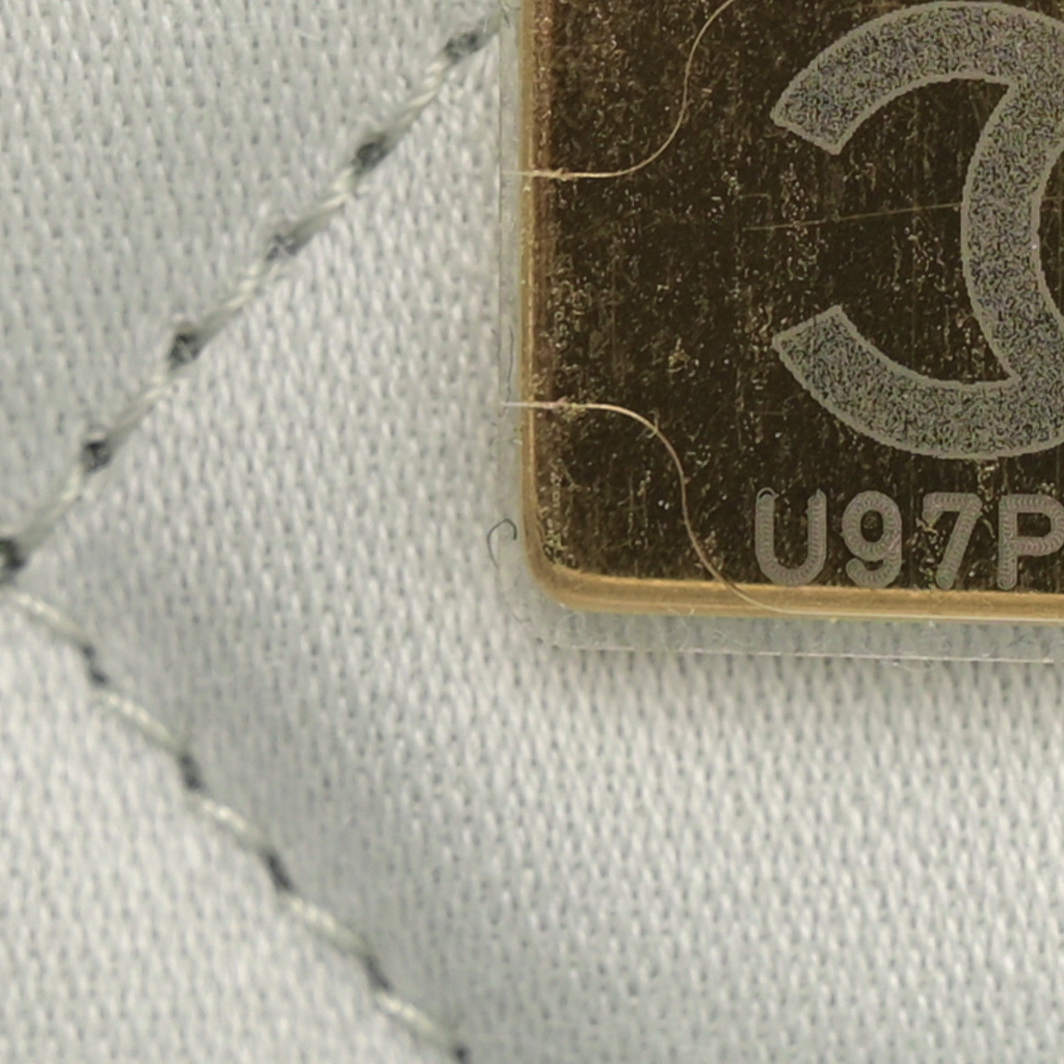 Chanel Shiny Calfskin Quilted Chanel 22 Light Blue 8 of 11