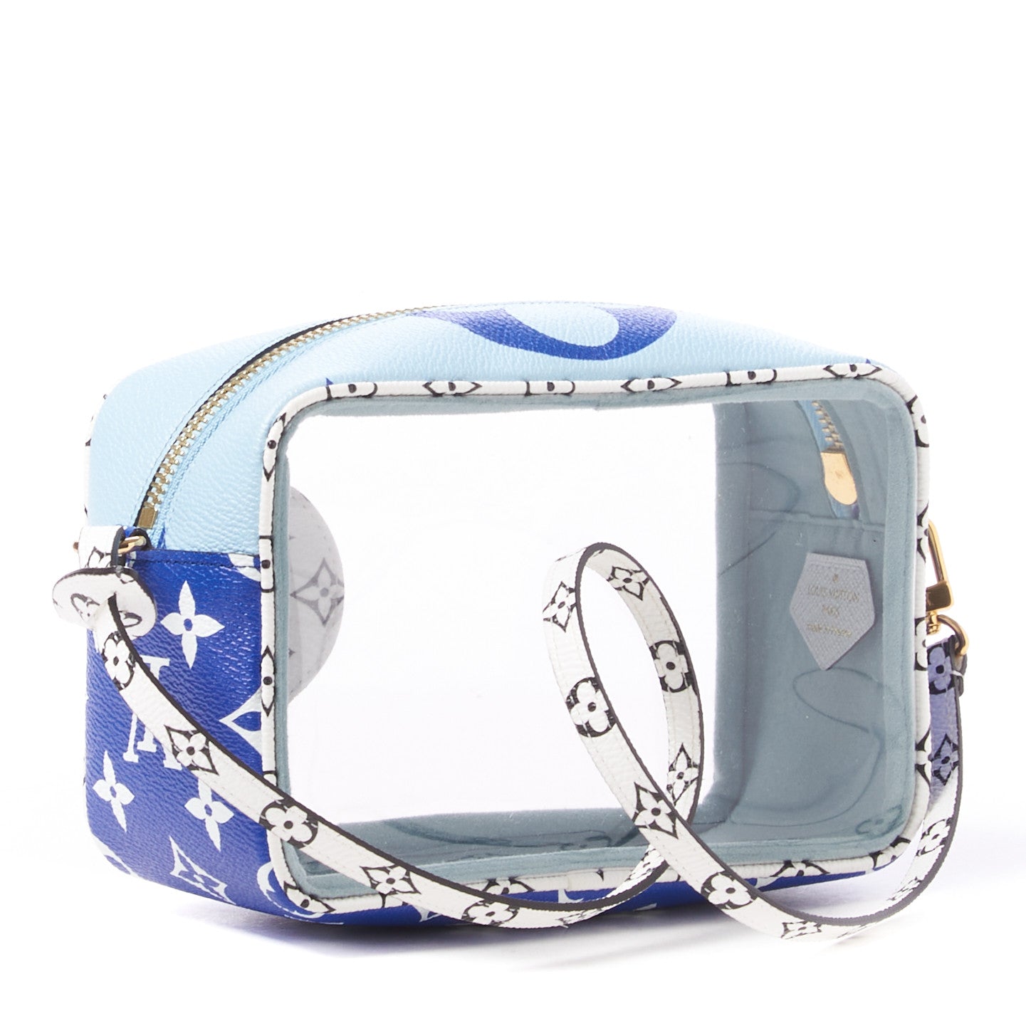 Louis Vuitton Monogram Giant Hawaii Beach Pouch Blue 3 of 8