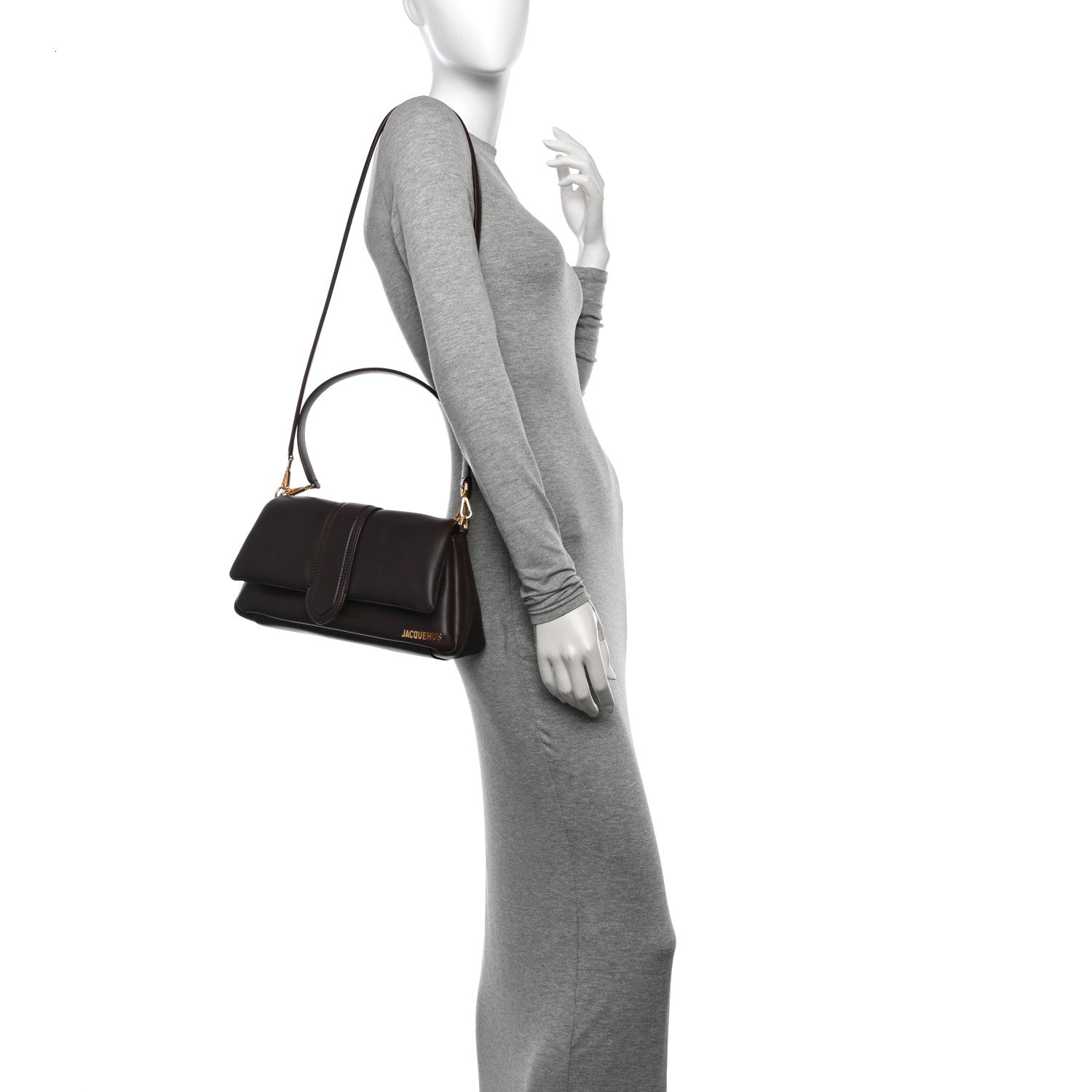 Jacquemus Padded Lambskin Le Bambimou Brown 2 of 10