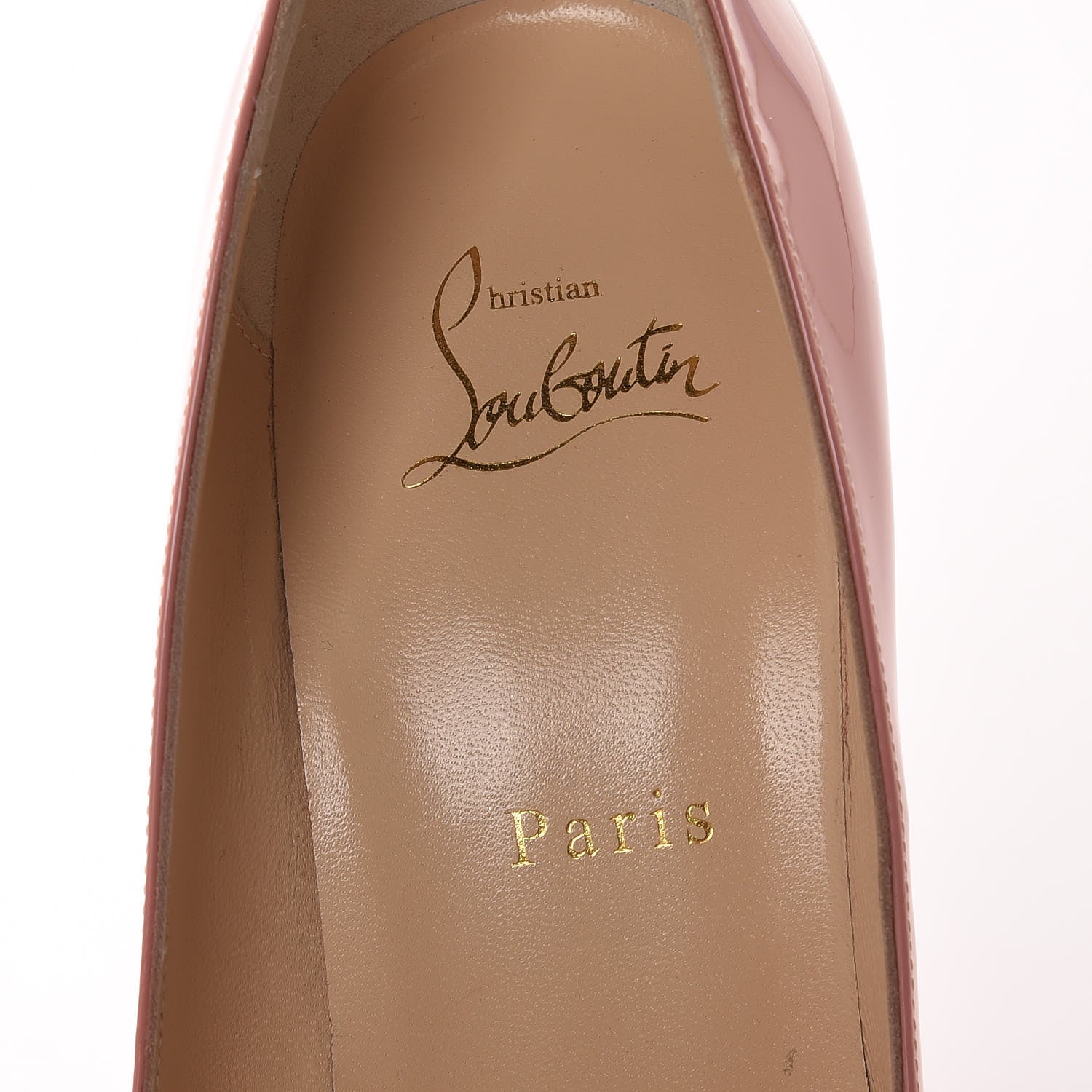 Christian Louboutin Patent Pigalle Follies 100 Pumps 40.5 Guimauve 6 of 9