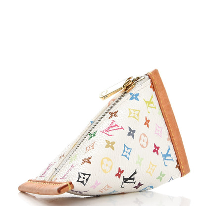 Louis Vuitton Monogram Multicolor Berlingot Coin Purse White 3 of 7