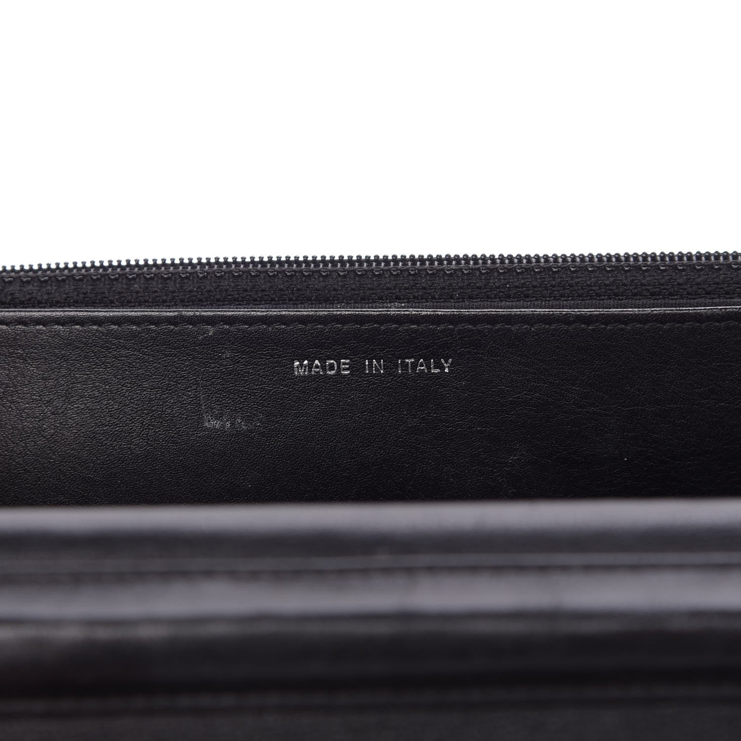 Chanel Lambskin Diamond Stitched Wallet On Chain WOC Black 9 of 10