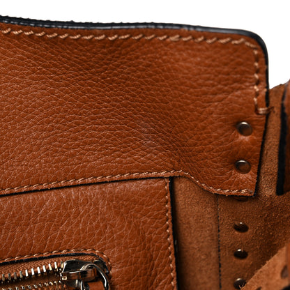 Valentino Garavani Pebbled Calfskin Large Rockstud Flip-Lock Messenger Bag Light Cuir 13 of 28