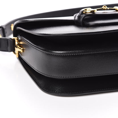 Gucci Azalea Calfskin Horsebit 1955 Shoulder Bag Black 8 of 10