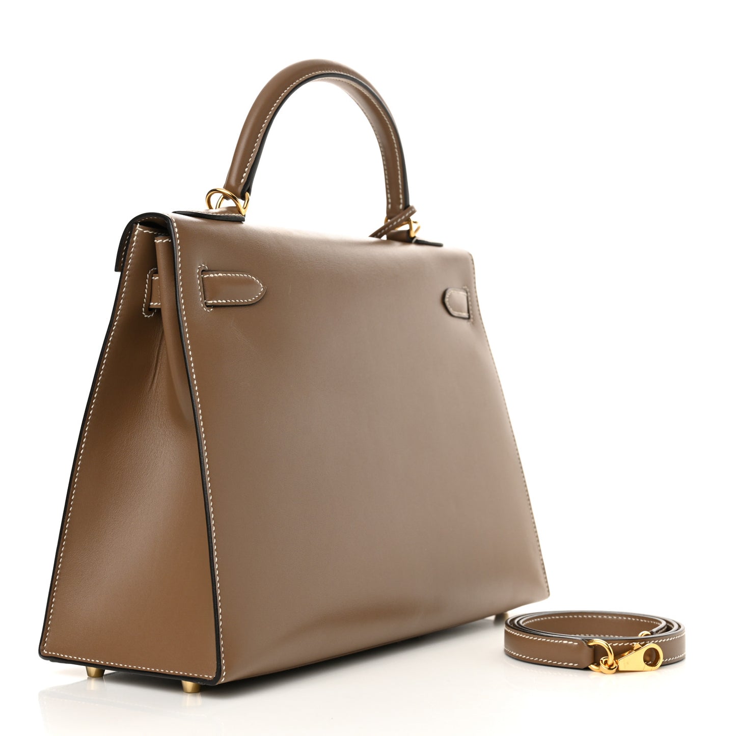 Tadelakt Sellier Kelly 32 Etoupe