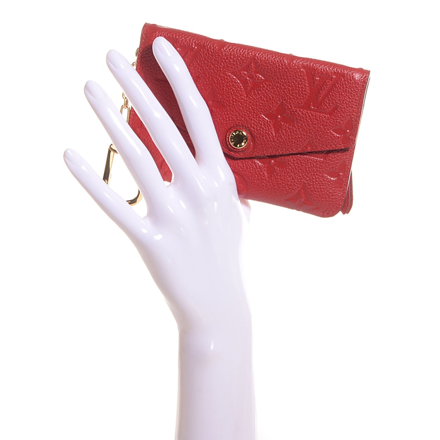 Louis Vuitton Empreinte Key Pouch Cherry 2 of 8