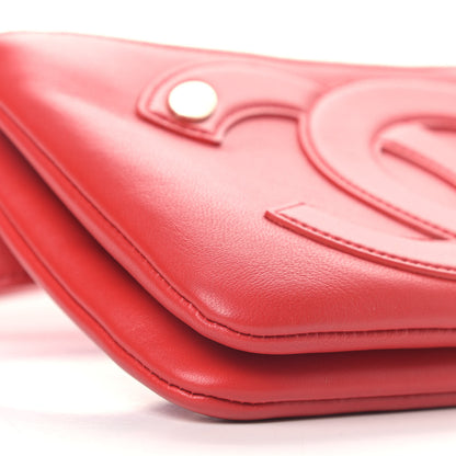 Chanel Lambskin CC Mania Waist Belt Bag Red 7 of 8