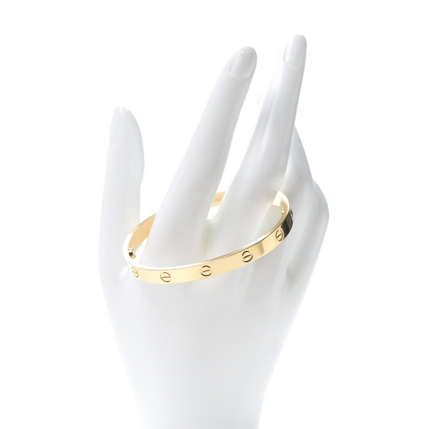 Cartier 18K Yellow Gold LOVE Bracelet 18 2 of 7