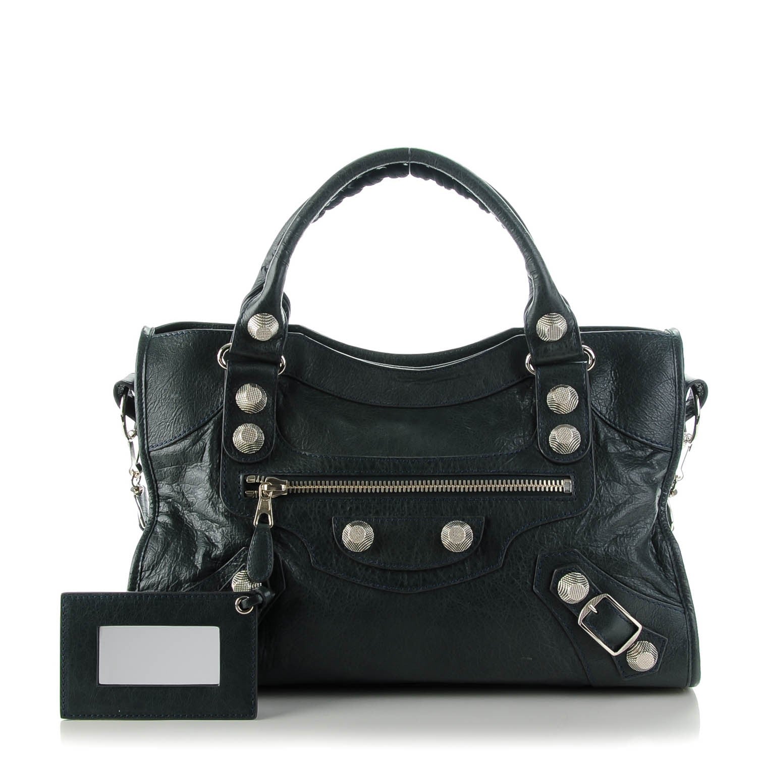 Balenciaga Agneau Giant 21 Silver Hardware City Anthracite 1 of 8