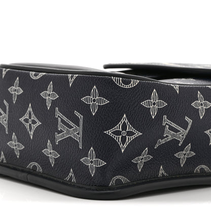 Louis Vuitton Savane Monogram Elephant Chapman Messenger BB Encre 10 of 10