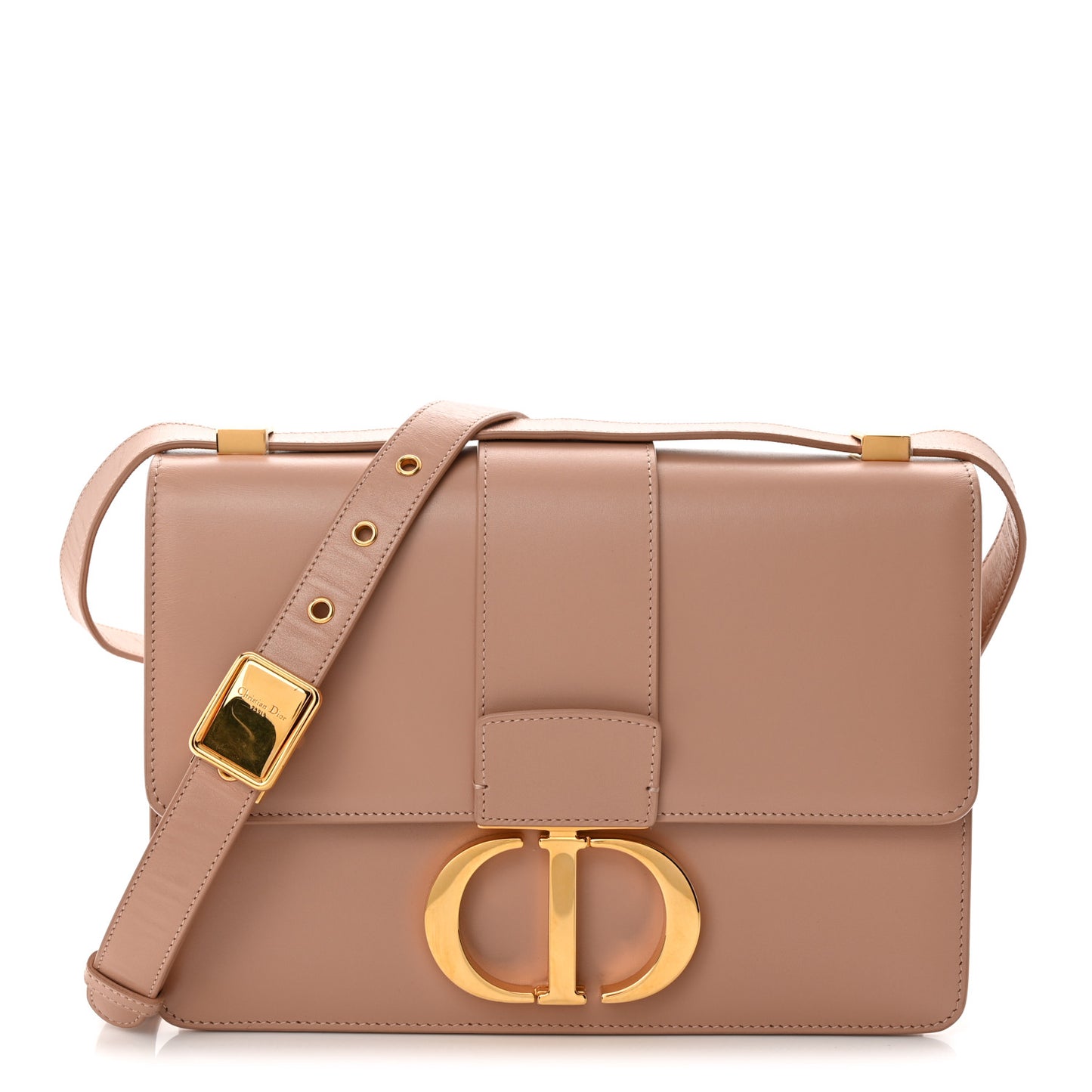 Box Calfskin 30 Montaigne Flap Bag Rose Des Vents