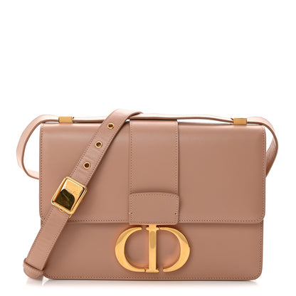 Christian Dior Box Calfskin 30 Montaigne Flap Bag Rose Des Vents 1 of 11