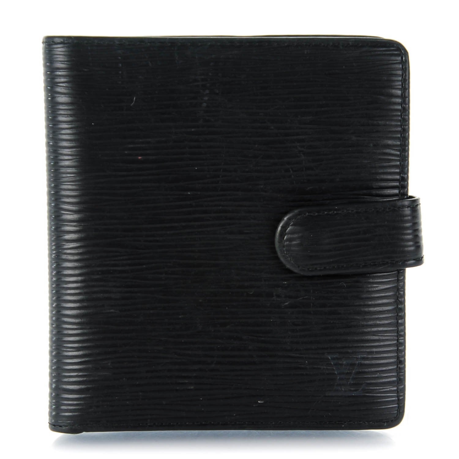 Louis Vuitton Epi Porte-Billets Compact Wallet Black 1 of 10