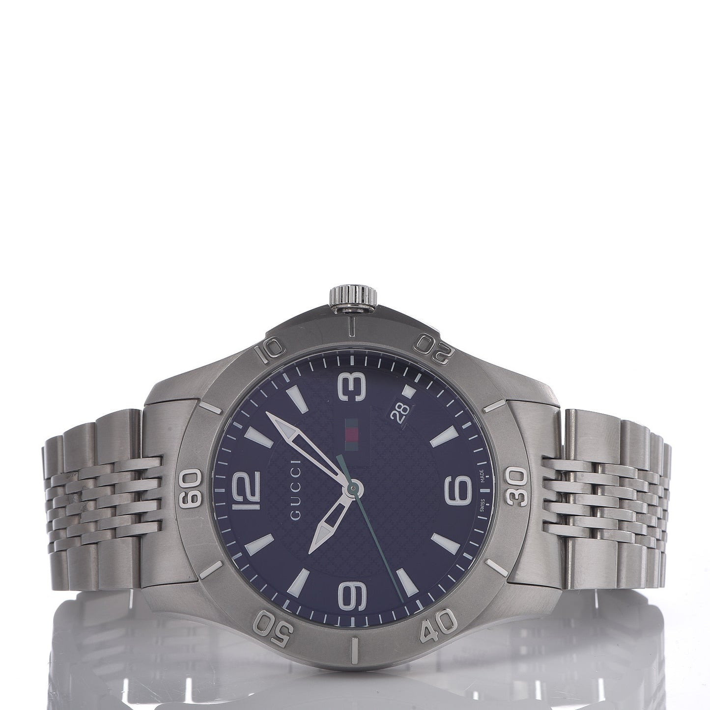 Stainless Steel 45mm G-Timeless Quartz Watch Black