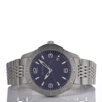 Gucci Stainless Steel 45mm G-Timeless Quartz Watch Black 3 of 13