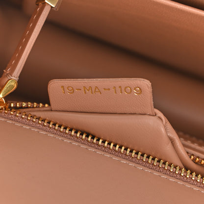 Christian Dior Smooth Calfskin 30 Montaigne Flap Bag Pale Pink 9 of 10