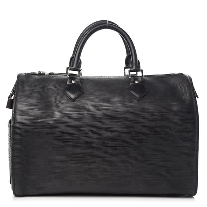 Louis Vuitton Epi Speedy 30 Black 1 of 21